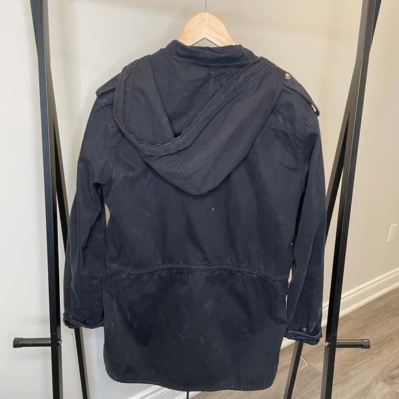 Aritzia - Talula Spring coat.  Black size M - Picture 2 of 3